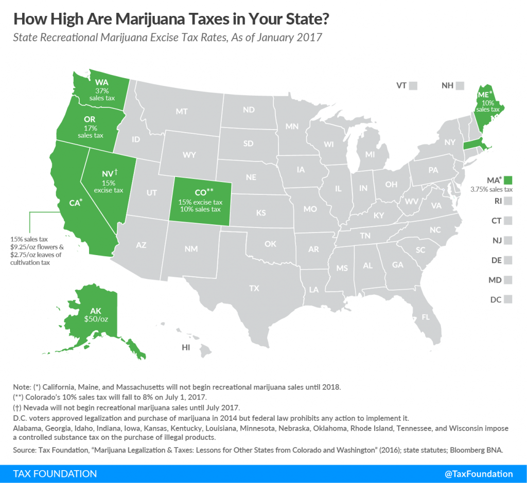How High are Marijuana Taxes in Your State? Tax Foundation